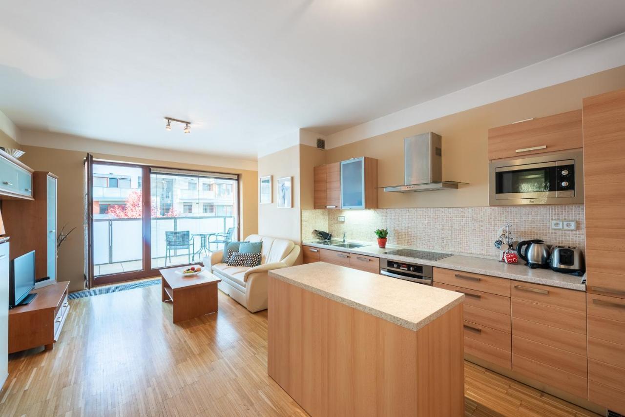 Luxury Apartment River Diamond Residence Prague Exterior photo