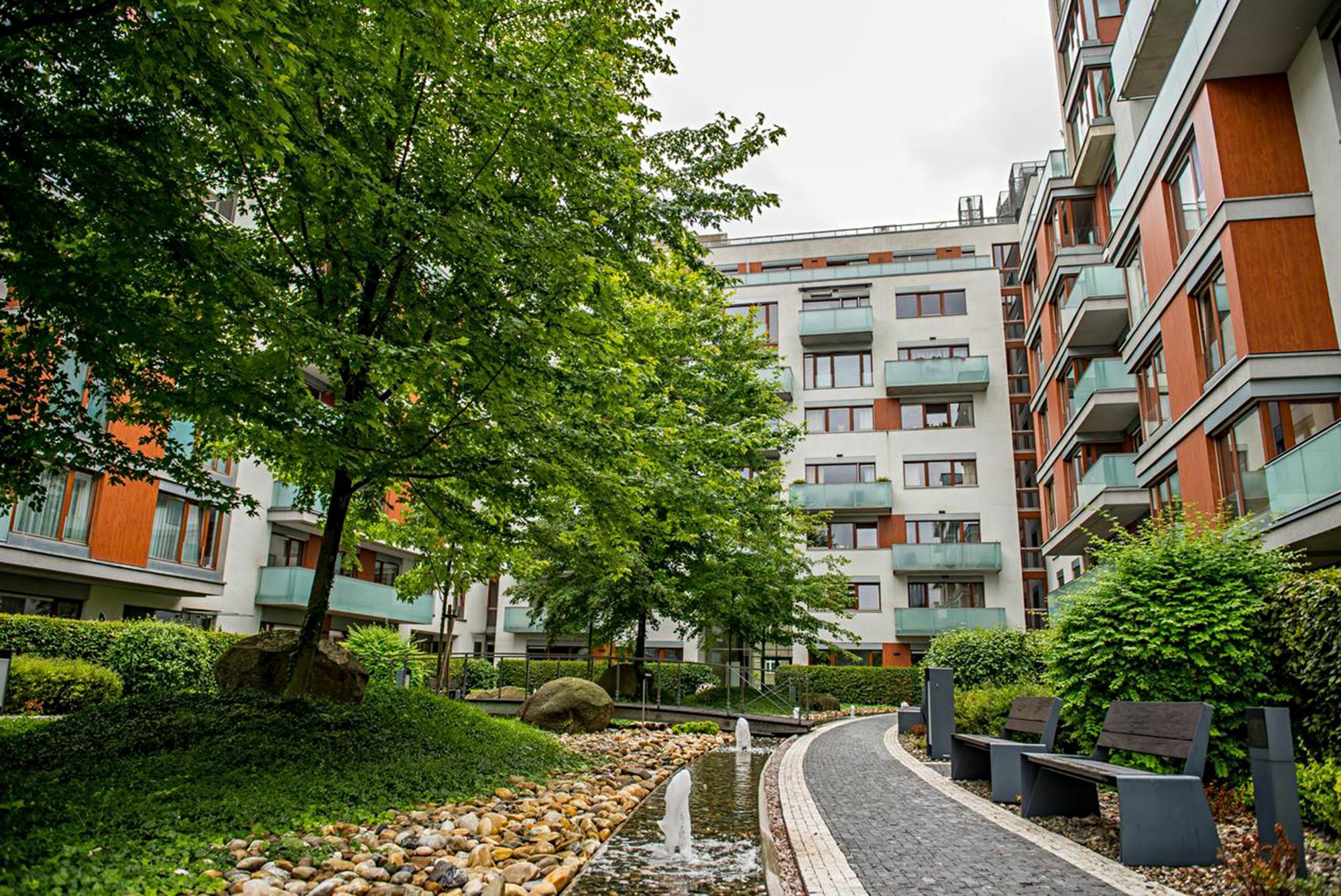 Luxury Apartment River Diamond Residence Prague Exterior photo